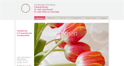 Desktop Screenshot of gynaekologie-schwabing.de